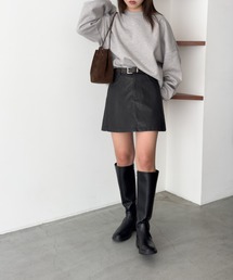 CANAL JEAN | diggity　合皮ミニスカート(スカート)