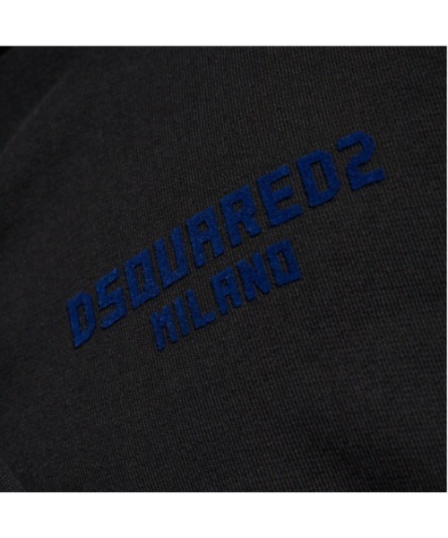 DSQUARED2(ディースクエアード)の「Just Right Fit Dsquared2 Milano Hoodie/0261(パーカー・メンズ・ブラック×ブルー/ホワイト×ネイビー・L/M/S/XL)」の4枚目の写真
