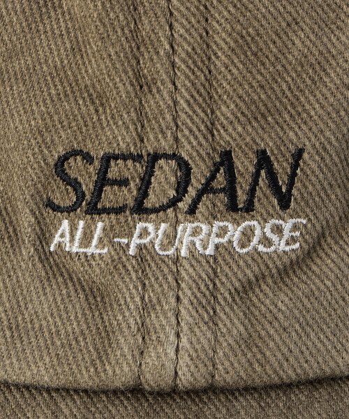 SEDAN ALL-PURPOSE（セダンオールパーパス）の「SEDAN ALL-PURPOSE | 6パネル ロゴ刺繍キャップ MEN（キャップ・メンズ・カーキ/ネイビー/チャコール・ONE）」の12枚目の写真