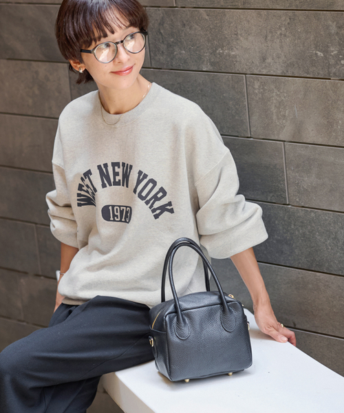 ヴィンテージライクカレッジロゴスウェット（スウェット）｜JOURNAL