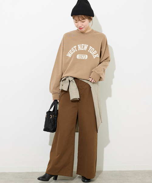 ヴィンテージライクカレッジロゴスウェット（スウェット）｜JOURNAL