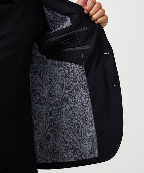 MICHEL KLEIN HOMME   （ミッシェルクランオム）の「【セットアップ】小紋柄テーラードジャケット（テーラードジャケット・メンズ・ブラック・MEDIUM/LARGE/X-LARGE）」の11枚目の写真