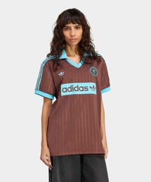 adidas｜アディダスのTシャツ/カットソー（ブラウン/茶色系・半袖