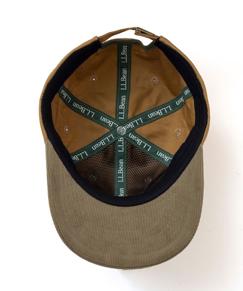 L.L.Bean（エルエルビーン）の「オックスフォード・アンド・コーデュロイ・フィールド・キャップ（キャップ・メンズ・ブラウン系/ベージュ/ブラック/ネイビー・LARGE）」の7枚目の写真