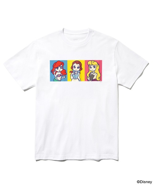 Disney(ディズニー)の「Princess / T-shirt Designed byCONIX(Tシャツ/カットソー・メンズ・ブラック/ホワイト・XX-LARGE/X-LARGE/LARGE/MEDIUM)」の1枚目の写真