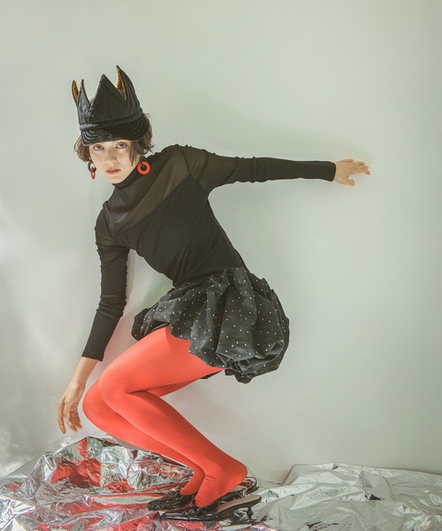 Three Four Time(スリーフォータイム)の「cloud-like baloon tops(シャツ/ブラウス・レディース・ブラック・FREE)」の18枚目の写真