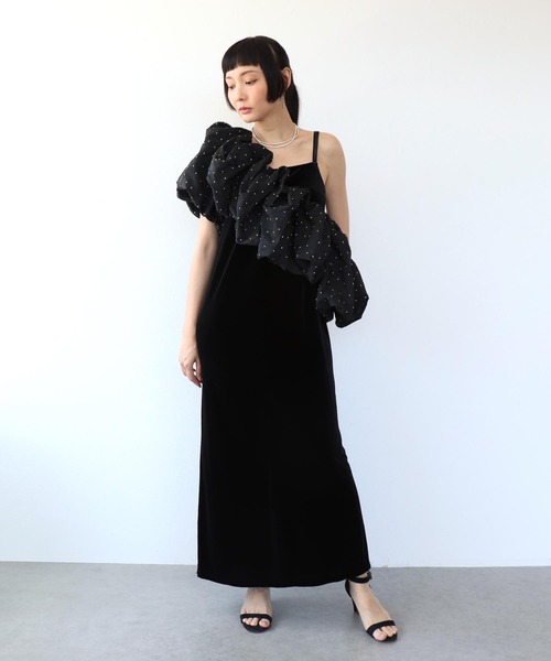 Three Four Time(スリーフォータイム)の「cloud-like baloon tops(シャツ/ブラウス・レディース・ブラック・FREE)」の20枚目の写真