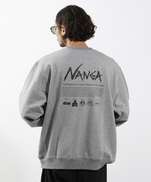 NANGA Mt.&Sea(ナンガ)】別注バックプリントスウェット（スウェット