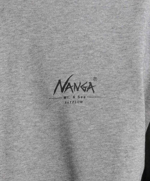 NANGA Mt.&Sea(ナンガ)】別注バックプリントスウェット（スウェット