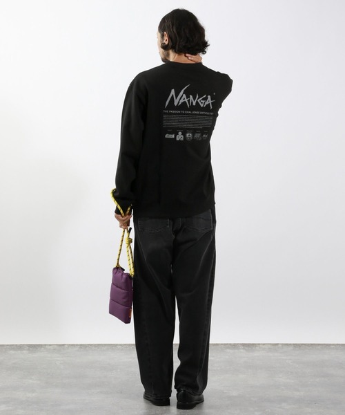 NANGA Mt.&Sea(ナンガ)】別注バックプリントスウェット（スウェット