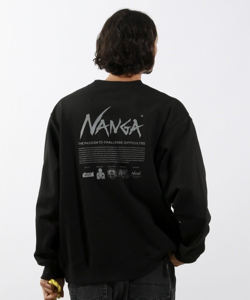 NANGA Mt.&Sea(ナンガ)】別注バックプリントスウェット（スウェット