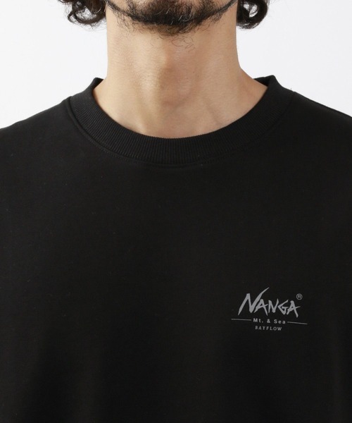 NANGA Mt.&Sea(ナンガ)】別注バックプリントスウェット（スウェット