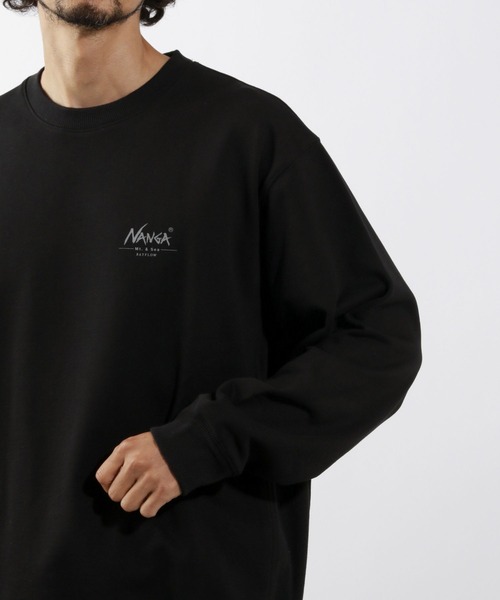 NANGA Mt.&Sea(ナンガ)】別注バックプリントスウェット（スウェット