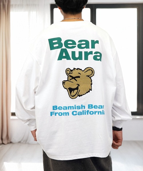 L'atelier(ラトリエ)の「刺繍 ロゴ ポケット 長袖 グラフィック Tシャツ ヘビーウェイト ロンT(Tシャツ/カットソー・メンズ・ブラック系その他2/ダルブルー系4/ブラウン系4/ホワイト系4/ホワイト系その他3/ブラック系4/ブラック系その他3/ホワイト系その他2/ホワイト系5/ブラック系5/ピンク系5/ブラック系その他5・LL/L/M)」の6枚目の写真