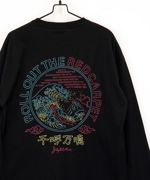 L'atelier(ラトリエ)の「刺繍 ロゴ ポケット 長袖 グラフィック Tシャツ ヘビーウェイト ロンT(Tシャツ/カットソー・メンズ・ブラック系その他2/ダルブルー系4/ブラウン系4/ホワイト系4/ホワイト系その他3/ブラック系4/ブラック系その他3/ホワイト系その他2/ホワイト系5/ブラック系5/ピンク系5/ブラック系その他5・LL/L/M)」の15枚目の写真