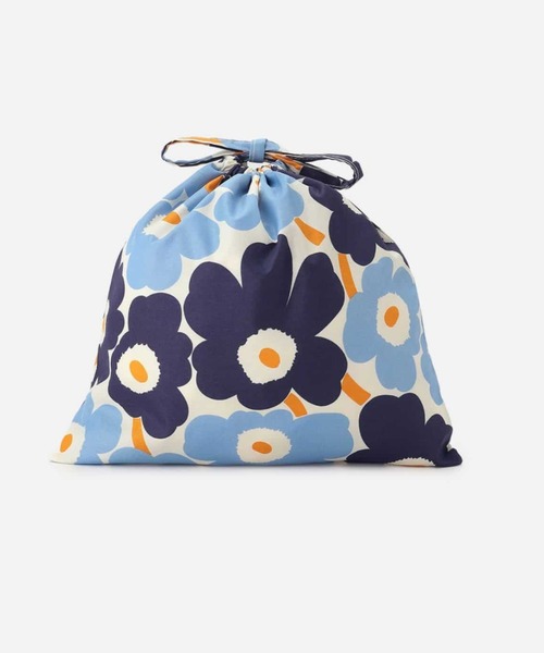 marimekko(マリメッコ)の「【ASIA EXCLUSIVE】Mini Unikko / drawstring bag(ポーチ・レディース・ブルー・FREE)」の4枚目の写真
