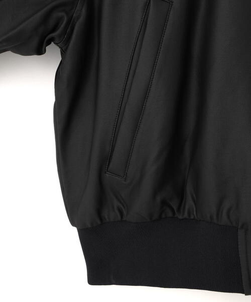 DANKE SCHON（ダンケシェーン）の「DankeSchon/ダンケシェーン/COATING HOOD MA-1（MA-1・レディース・ブラック・S/L/M）」の5枚目の写真