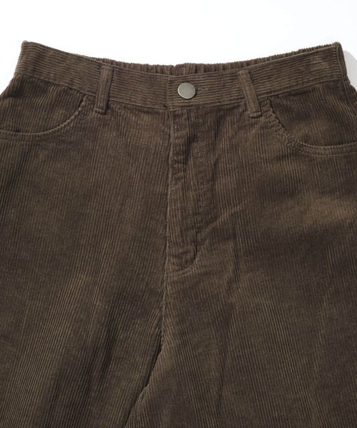 ZAKKA-BOX(ザッカボックス)の「コーデュロイハーフパンツ(その他パンツ・レディース・アイボリー/ブラック/カーキブラウン・L/M)」の11枚目の写真