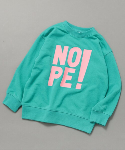 BREEZE（ブリーズ）の「【新色追加/WEB限定】イロイロロゴトレーナー_ジュニア対応（スウェット・キッズ・ブラック/パープル/ブラウン/エメラルド/アイボリー/レッド/グレー/オレンジ/オフホワイト/サックスブルー/キナリ・150/90/100/110/120/130/140）」の7枚目の写真