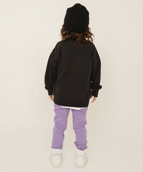 BREEZE（ブリーズ）の「【新色追加/WEB限定】イロイロロゴトレーナー_ジュニア対応（スウェット・キッズ・ブラック/パープル/ブラウン/エメラルド/アイボリー/レッド/グレー/オレンジ/オフホワイト/サックスブルー/キナリ・150/90/100/110/120/130/140）」の13枚目の写真