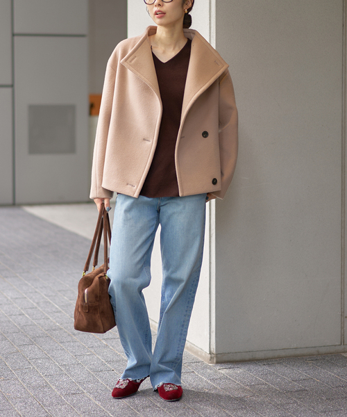 IENA（イエナ）の「《追加》Manuel MILANO/マニュエルミラノ SUEDE BOSTON スエードボストンバッグ（ボストンバッグ・レディース・キャメル/ブラウン・FREE）」の12枚目の写真