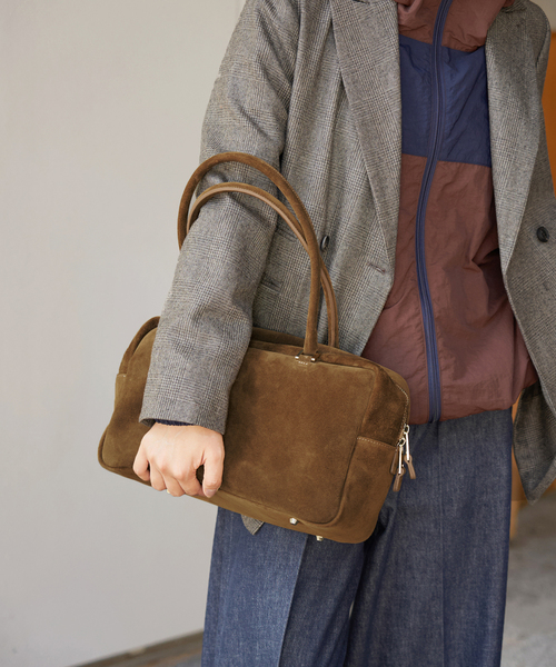 追加》Manuel MILANO/マニュエルミラノ SUEDE BOSTON スエードボストン