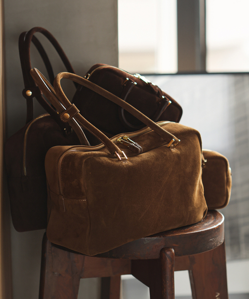 追加》Manuel MILANO/マニュエルミラノ SUEDE BOSTON スエードボストン