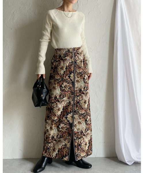 ドルチェ&ガッバーナ　ピンク　フラワー　タイトスカート　花柄　フラワー　ベージュ 楽天市場】カットワークフラワーレース刺繍タイトスカート【fresty