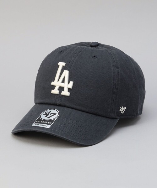 '47（フォーティーセブン）の「47CLEAN UP LAキャップ（キャップ・メンズ・ネイビー/ベージュ/オフホワイト/ブラック/ライトグレー/コバルトブルー/ダークグリーン・FREE）」の6枚目の写真
