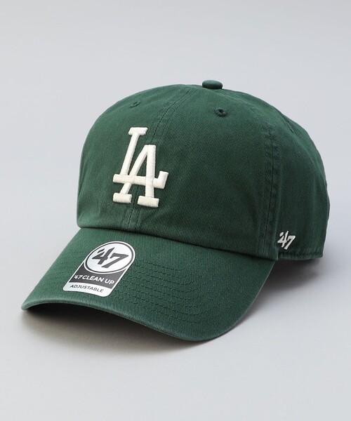 '47（フォーティーセブン）の「47CLEAN UP LAキャップ（キャップ・メンズ・ネイビー/ベージュ/オフホワイト/ブラック/ライトグレー/コバルトブルー/ダークグリーン・FREE）」の5枚目の写真