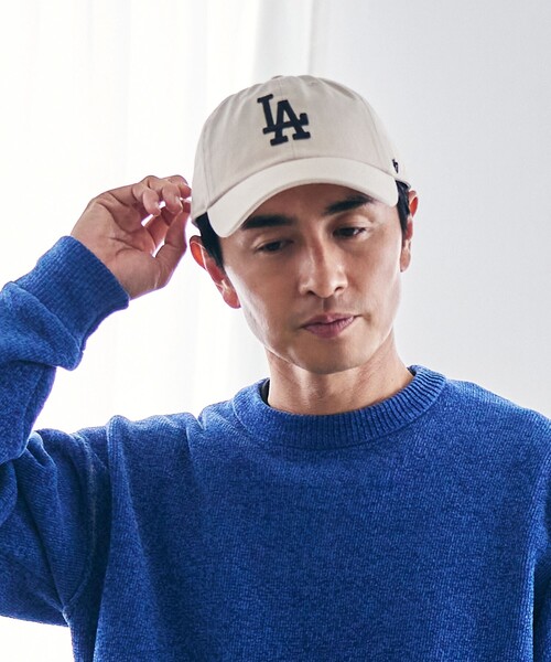 '47（フォーティーセブン）の「47CLEAN UP LAキャップ（キャップ・メンズ・ネイビー/ベージュ/オフホワイト/ブラック/ライトグレー/コバルトブルー/ダークグリーン・FREE）」の10枚目の写真