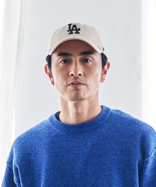 '47（フォーティーセブン）の「47CLEAN UP LAキャップ（キャップ・メンズ・ネイビー/ベージュ/オフホワイト/ブラック/ライトグレー/コバルトブルー/ダークグリーン・FREE）」の11枚目の写真
