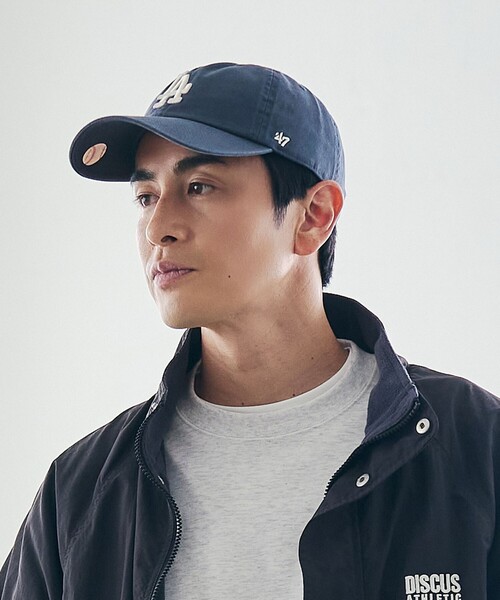 '47（フォーティーセブン）の「47CLEAN UP LAキャップ（キャップ・メンズ・ネイビー/ベージュ/オフホワイト/ブラック/ライトグレー/コバルトブルー/ダークグリーン・FREE）」の15枚目の写真