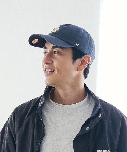 '47（フォーティーセブン）の「47CLEAN UP LAキャップ（キャップ・メンズ・ネイビー/ベージュ/オフホワイト/ブラック/ライトグレー/コバルトブルー/ダークグリーン・FREE）」の17枚目の写真