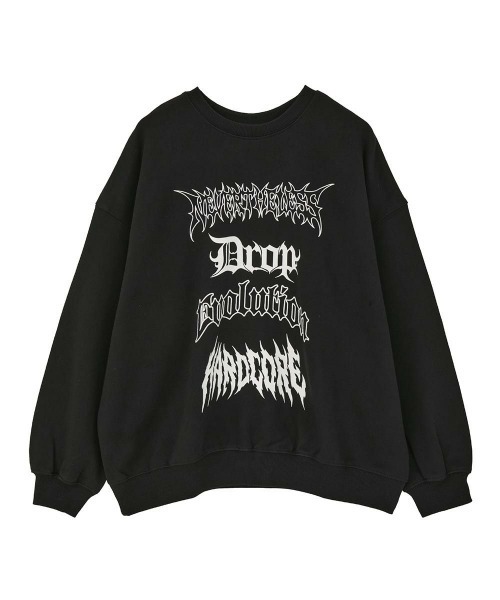 Candy Stripper(キャンディストリッパー)の「NEVERTHELESS スウェット(スウェット・レディース・ブラック/オフホワイト・FREE)」の6枚目の写真