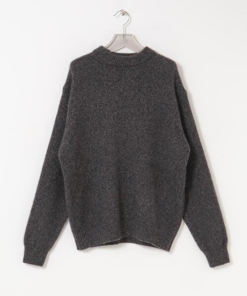 URBAN RESEARCH(アーバンリサーチ)の「new basic CASHMERE SILK MOULINE CREW-NECK KNIT(ニット/セーター・メンズ・チャコールグレー/グレー系その他・MEDIUM/X-LARGE/LARGE)」の12枚目の写真