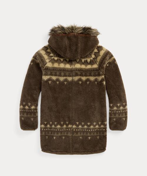 フェイクファートリム フリース ジャケット（その他アウター）｜RRL