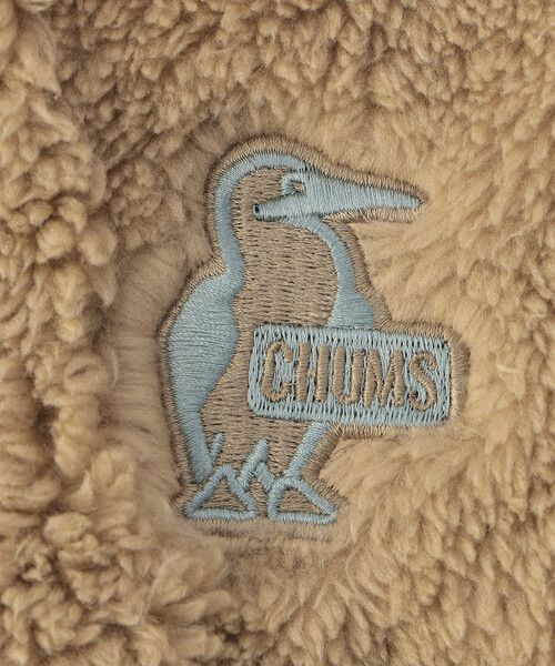 FREAK'S STORE（フリークスストア）の「限定展開 CHUMS/チャムス ブービー エルモ ネックウォーマー / CH09-1360（ネックウォーマー/スヌード・メンズ・ベージュ/ホワイト/ブラック・ﾌﾘ-）」の5枚目の写真