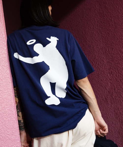 UNION(UNION TOKYO)(ユニオン)の「UNION TOKYO FRONTIN TEE ユニオントーキョー(Tシャツ/カットソー・メンズ・イエロー/ネイビー・XL/L/M/XXL/S)」の1枚目の写真