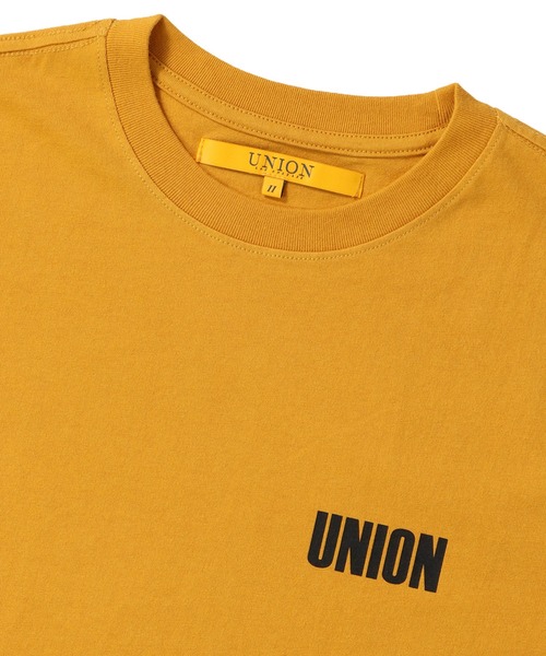 UNION(UNION TOKYO)(ユニオン)の「UNION TOKYO FRONTIN TEE ユニオントーキョー(Tシャツ/カットソー・メンズ・イエロー/ネイビー・XL/L/M/XXL/S)」の11枚目の写真