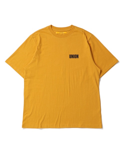 UNION(UNION TOKYO)(ユニオン)の「UNION TOKYO FRONTIN TEE ユニオントーキョー(Tシャツ/カットソー・メンズ・イエロー/ネイビー・XL/L/M/XXL/S)」の16枚目の写真