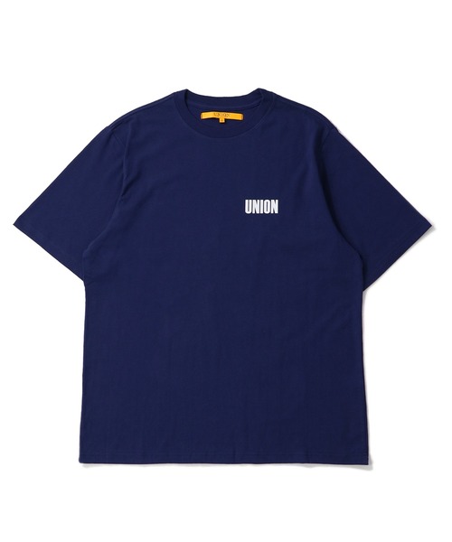 UNION(UNION TOKYO)(ユニオン)の「UNION TOKYO FRONTIN TEE ユニオントーキョー(Tシャツ/カットソー・メンズ・イエロー/ネイビー・XL/L/M/XXL/S)」の13枚目の写真