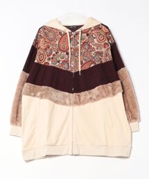 【チャイハネ】ファーベルMEN'Sジップアップパーカー