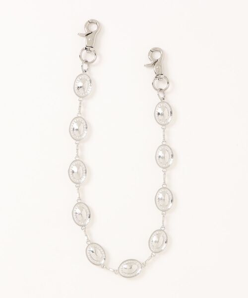 SPINNS（スピンズ）の「ウォレットチェーン/ビジュ―（ウォレットチェーン・メンズ・シルバー・ONESIZE）」の2枚目の写真