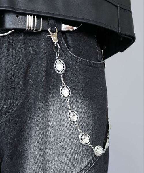 SPINNS（スピンズ）の「ウォレットチェーン/ビジュ―（ウォレットチェーン・メンズ・シルバー・ONESIZE）」の4枚目の写真