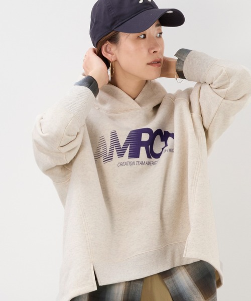 15th ANNIVERSARY 【AMERICANA×MICA&DEAL】ロゴフードパーカー