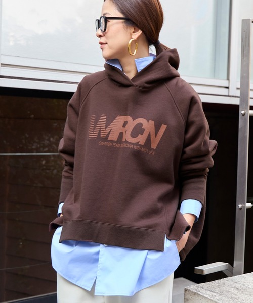 15th ANNIVERSARY 【AMERICANA×MICA&DEAL】ロゴフードパーカー