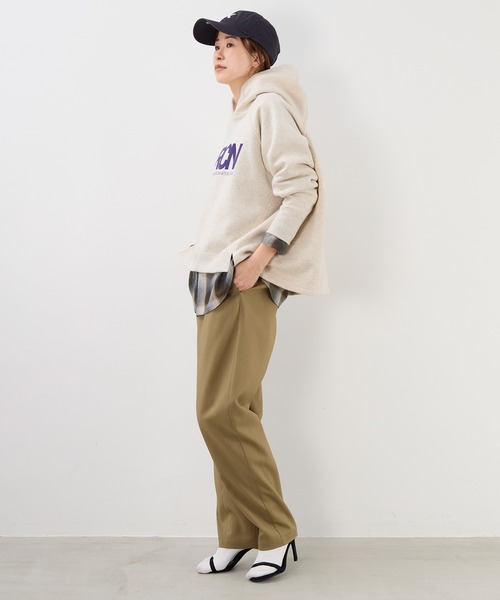 AMERICANA（アメリカーナ）の「15th ANNIVERSARY 【AMERICANA×MICA&DEAL】ロゴフードパーカー（パーカー・レディース・ダークネイビー/オートミール/ブラウン/チャコールグレー・FREE）」の22枚目の写真