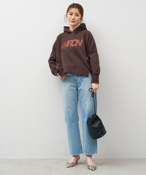 AMERICANA（アメリカーナ）の「15th ANNIVERSARY 【AMERICANA×MICA&DEAL】ロゴフードパーカー（パーカー・レディース・ダークネイビー/オートミール/ブラウン/チャコールグレー・FREE）」の12枚目の写真