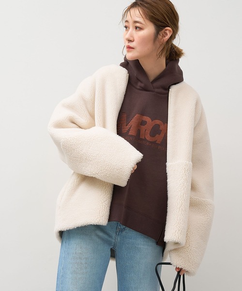 15th ANNIVERSARY 【AMERICANA×MICA&DEAL】ロゴフードパーカー